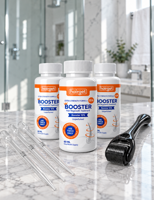HAIRGET 15% Scalp Care Booster 3-Pack Set